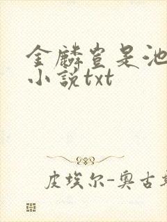 金麟岂是池中物小说txt