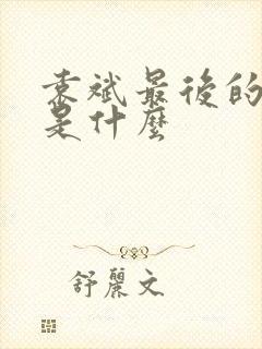 袁斌最后的结局是什么