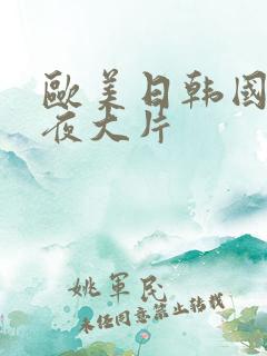 欧美日韩国产午夜大片