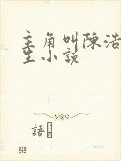 主角叫陈浩的重生小说