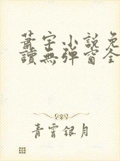 萧宇小说免费阅读无弹窗全文