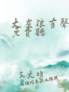大灰狼有声小说免费听