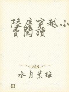 陆庆穿越小说免费阅读