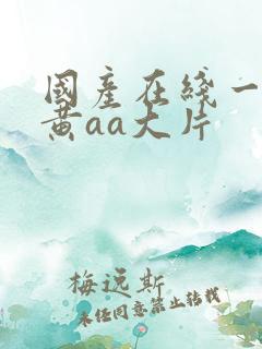 国产在线一级特黄aa大片