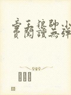 帝王狼帅小说免费阅读无弹窗