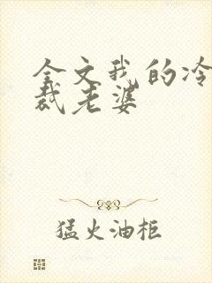 全文我的冷艳总裁老婆