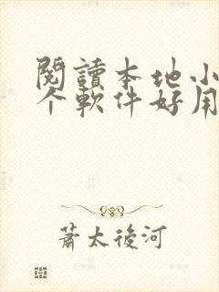 阅读本地小说哪个软件好用
