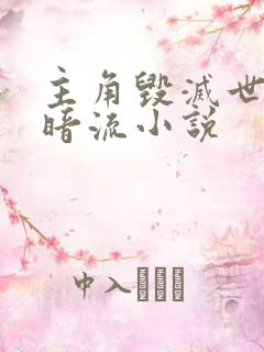 主角毁灭世界黑暗流小说
