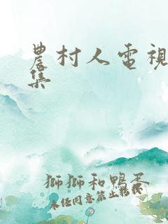 农村人电视剧全集