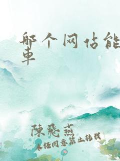 哪个网站能租房车