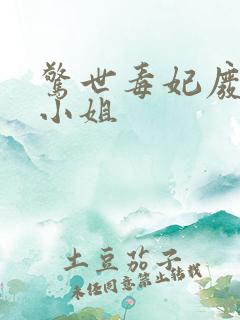 惊世毒妃废柴七小姐