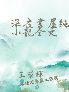 深夜书屋纯洁滴小龙全文