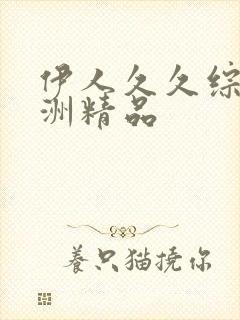 伊人久久综合亚洲精品