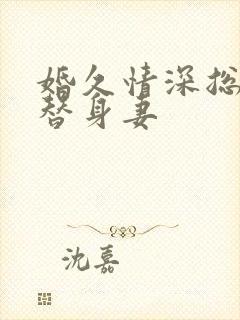 婚久情深总裁的替身妻
