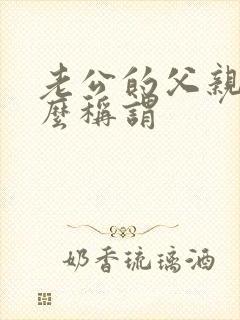 老公的父亲叫什么称谓