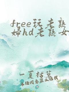 free玩老熟妇hd老熟女