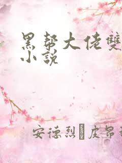 黑帮大佬双男主小说