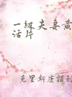 一级夫妻黄色生活片