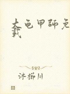 大龟甲师免费下载