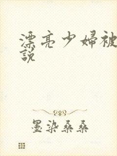 漂亮少妇被插小说