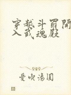 穿越斗罗开局加入武魂殿