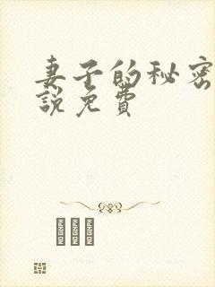 妻子的秘密 小说免费