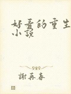好看的重生总裁小说