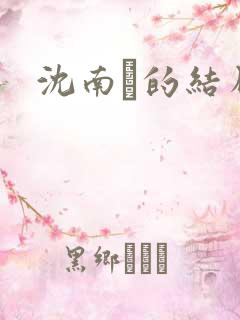 沈南璆的结局