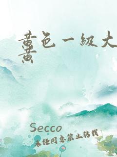 黄色一级大片特黄 黄色一级大片特黄