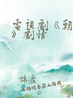 电视剧《朝雪录》剧情