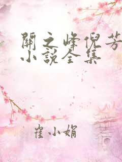 关之峰倪芳芳的小说全集