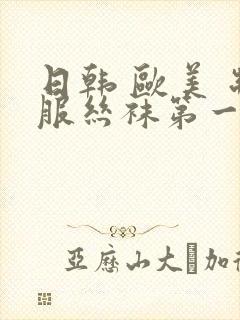 日韩 欧美 制服丝袜第一页