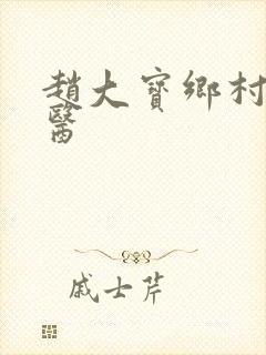 赵大宝乡村小神医