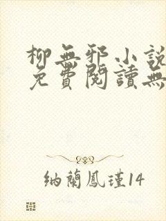柳无邪小说全文免费阅读无弹窗