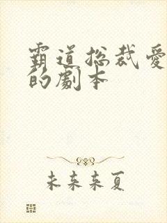 霸道总裁爱上我的剧本