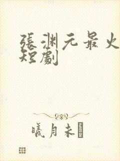 张渊元最火十部短剧