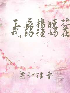 王磊杨晓芬小说我的后妈在线阅读