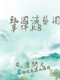 韩国演艺圈悲惨事件,k8