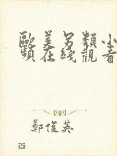 欧美另类小说视频在线观看