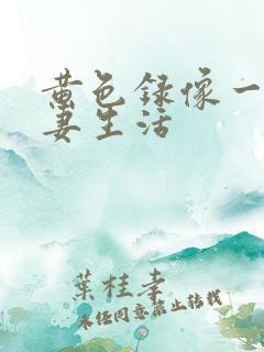 黄色录像一级夫妻生活
