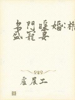 名门暖婚:权爷盛宠妻