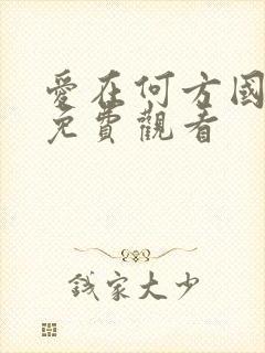 爱在何方国语版免费观看