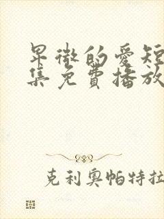 卑微的爱短剧全集免费播放
