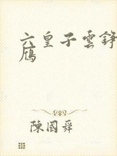 六皇子云铮沈落雁