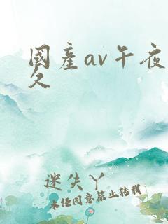 国产av午夜久久