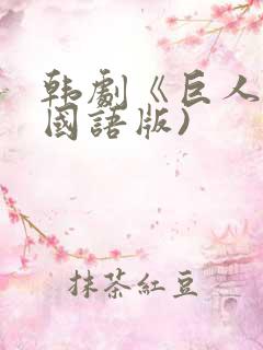韩剧《巨人》(国语版)