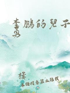 李鹏的儿子李晓勇