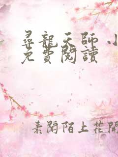 寻龙天师 小说免费阅读