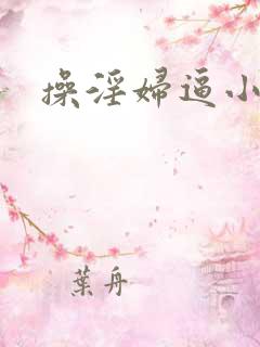 操淫妇逼小说