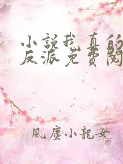 小说我真的不是反派免费阅读